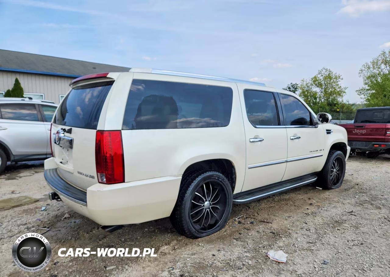 2007 Cadillac Escalade Esv VIN:1GYFK66837R359069 - 3