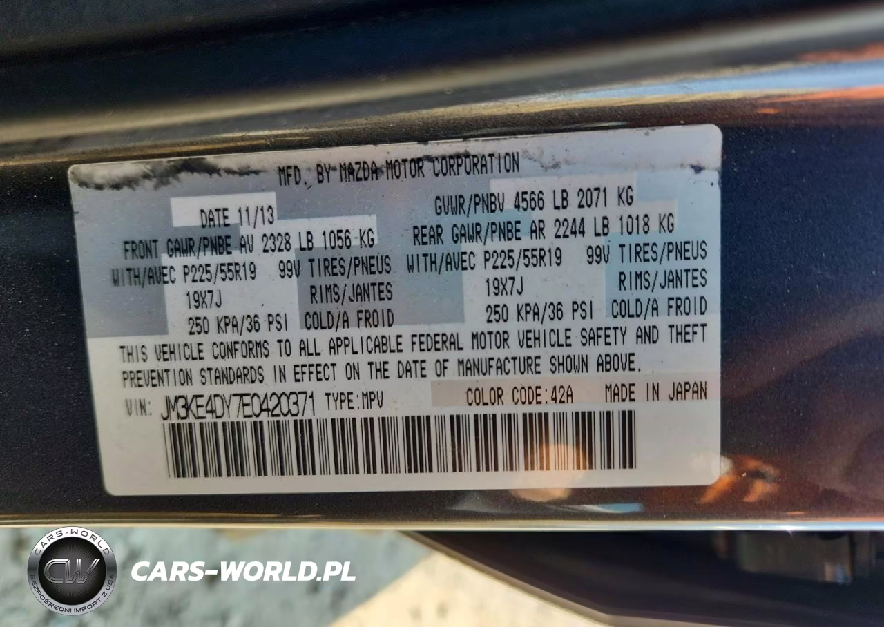 2014 Mazda Cx-5 Gt VIN:JM3KE4DY7E0420371 - 13