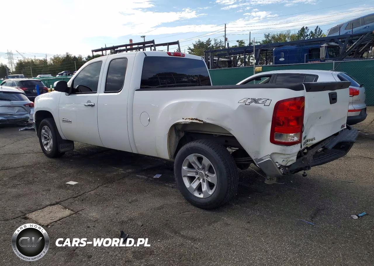 2010 GMC Sierra K1500 Sl VIN:1GTSKUEA2AZ107740 - 2