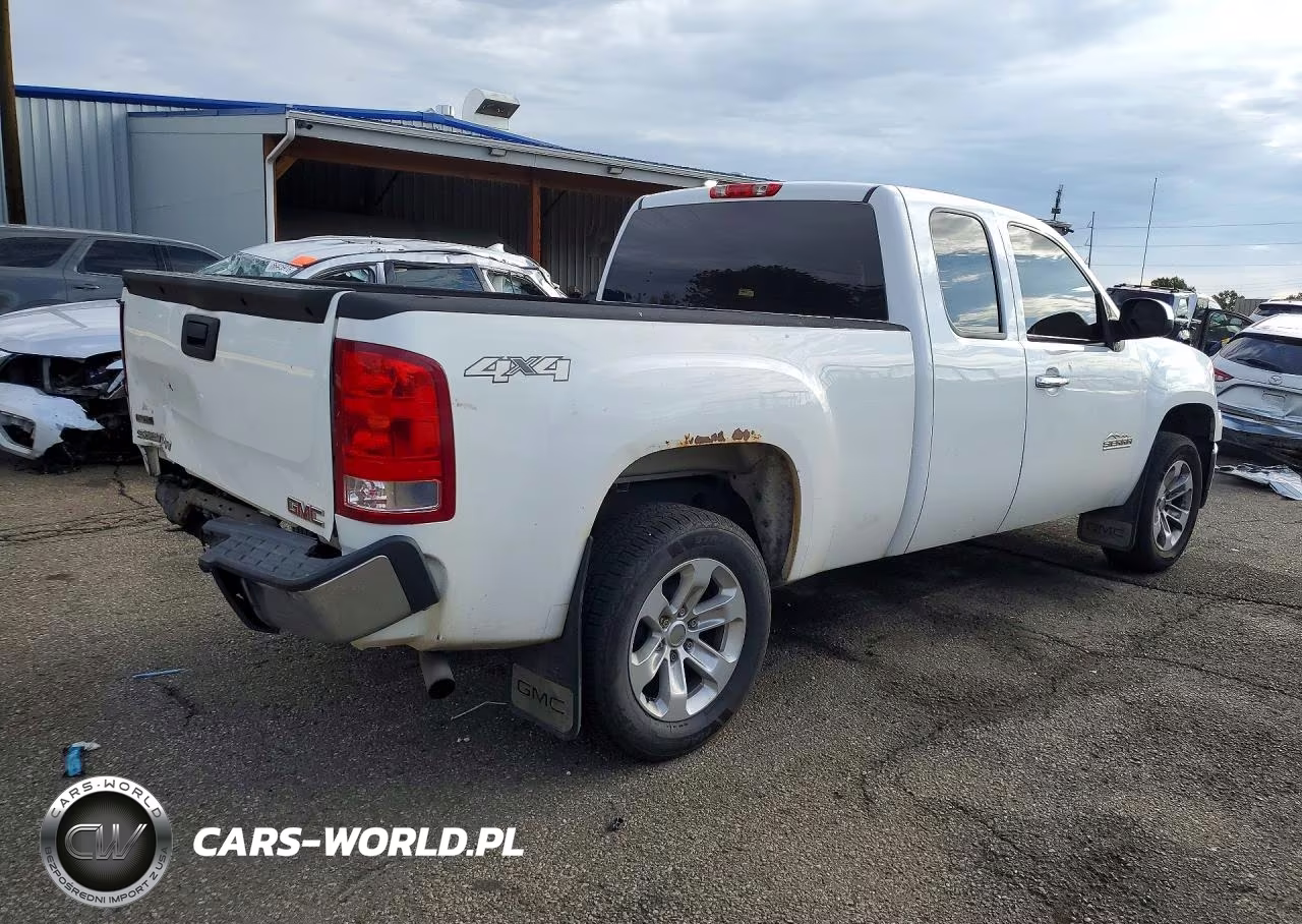 2010 GMC Sierra K1500 Sl VIN:1GTSKUEA2AZ107740 - 3