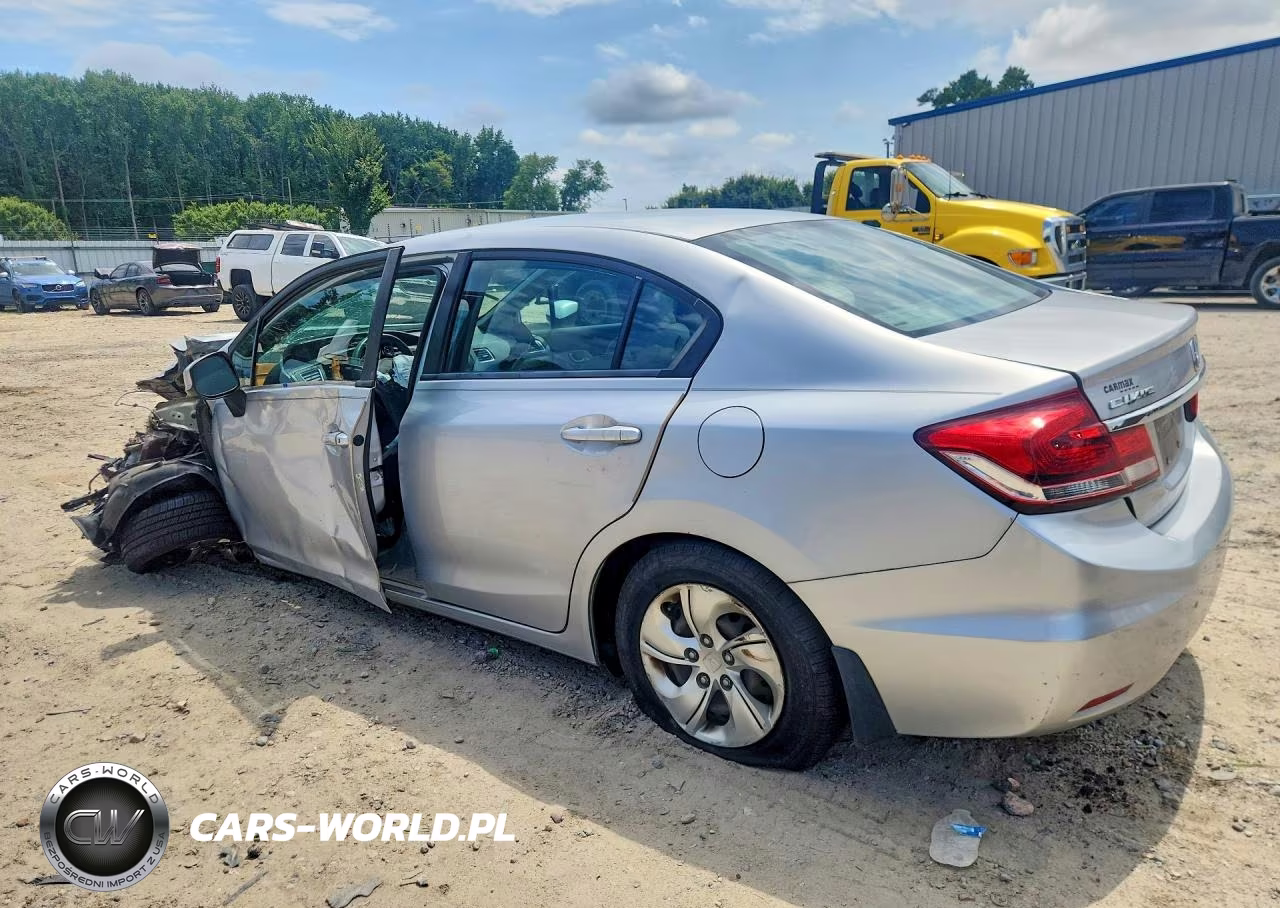 2013 Honda Civic Lx VIN:2HGFB2F55DH575846 - 2