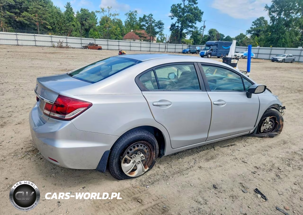 2013 Honda Civic Lx VIN:2HGFB2F55DH575846 - 3