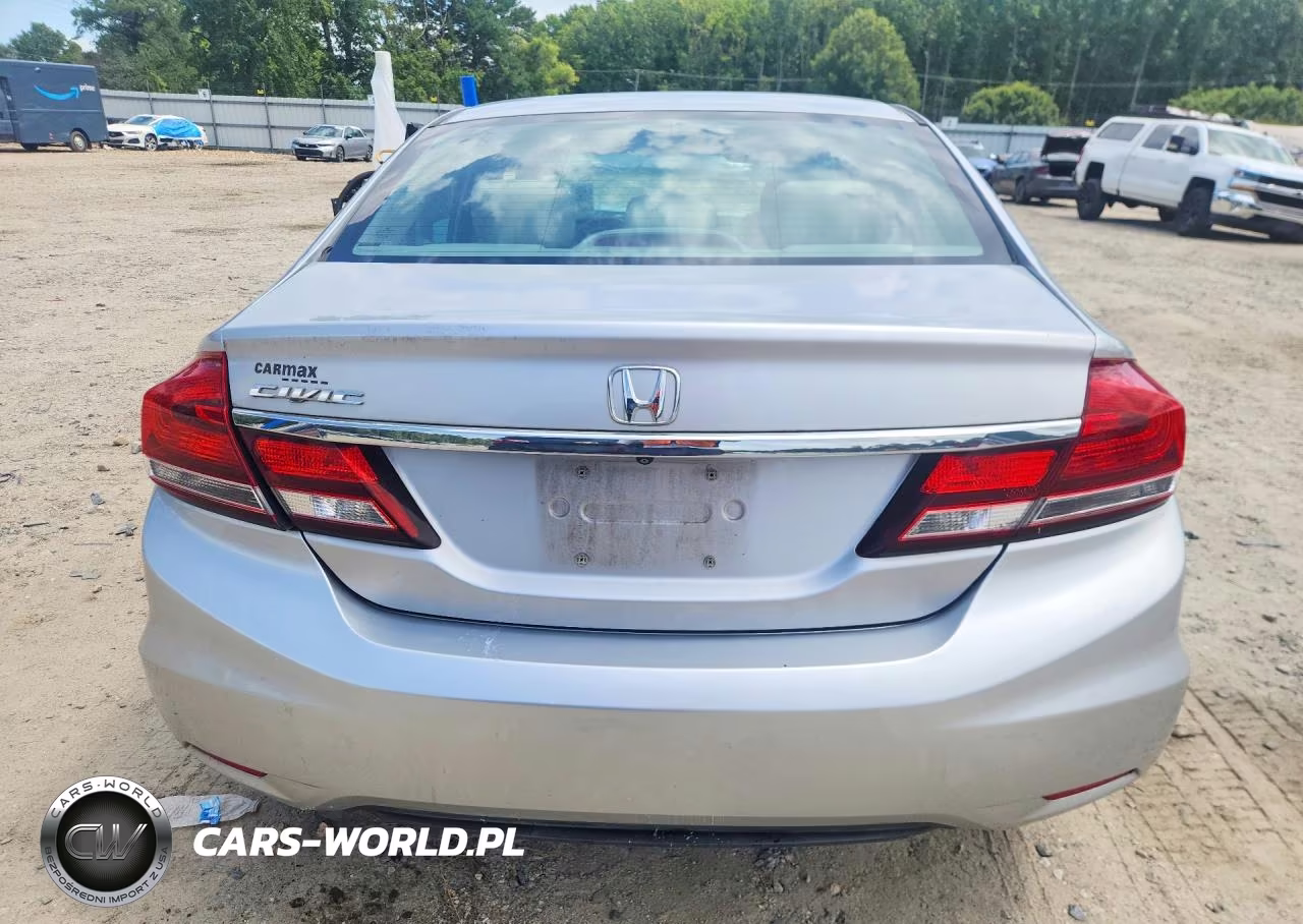 2013 Honda Civic Lx VIN:2HGFB2F55DH575846 - 6