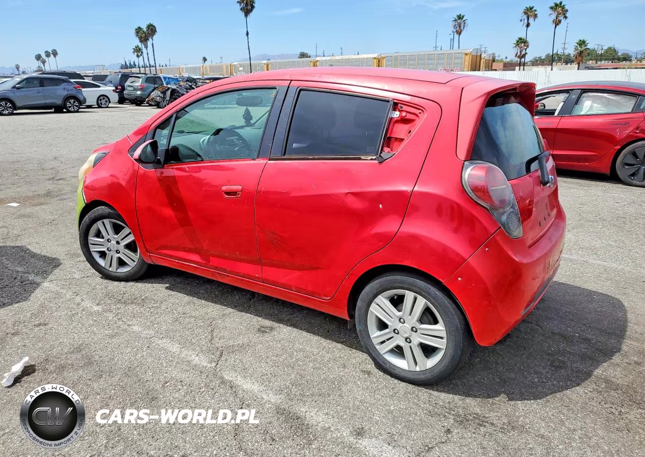 2013 Chevrolet Spark 1Lt VIN:KL8CD6S92DC501632 - 2