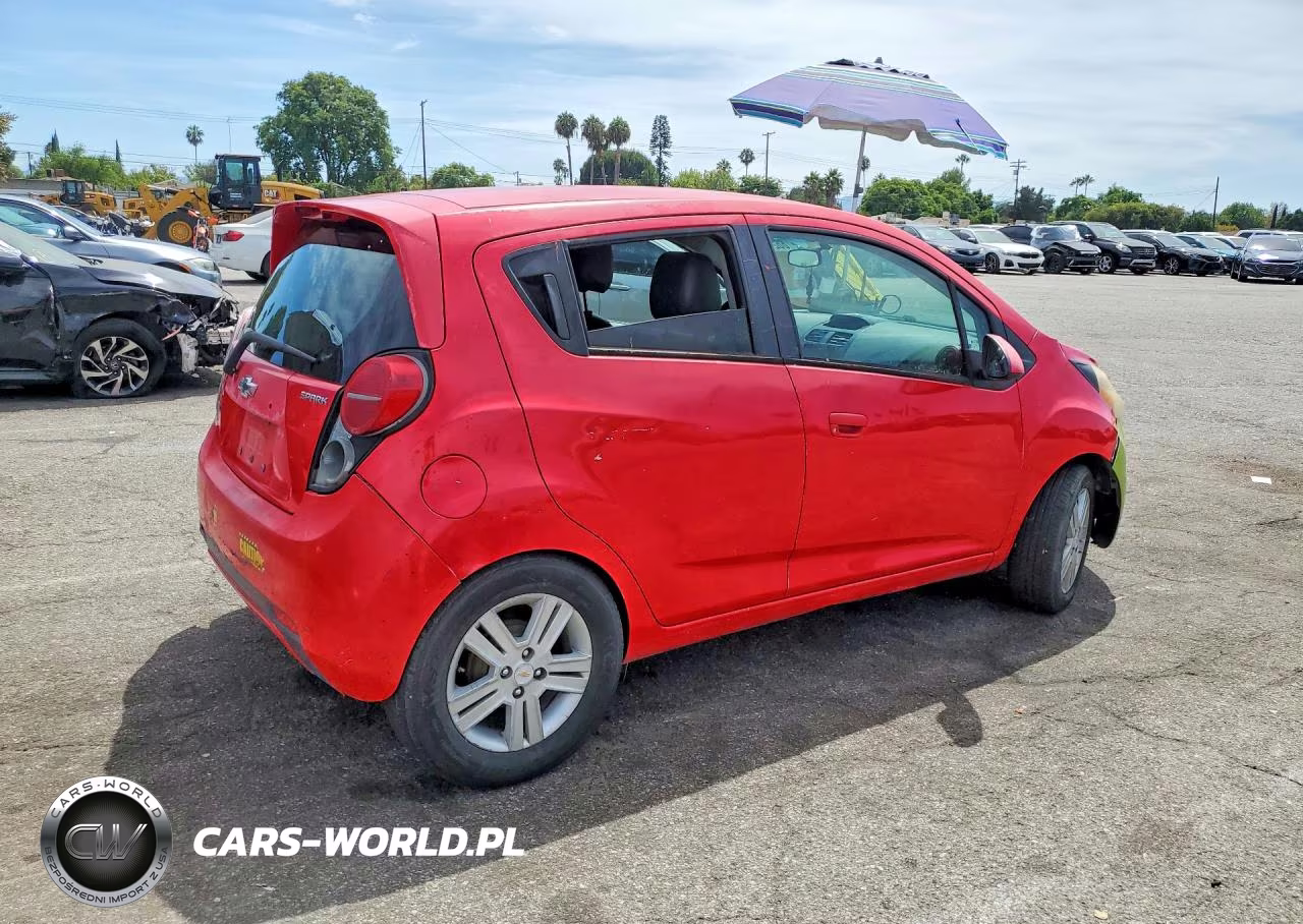 2013 Chevrolet Spark 1Lt VIN:KL8CD6S92DC501632 - 3