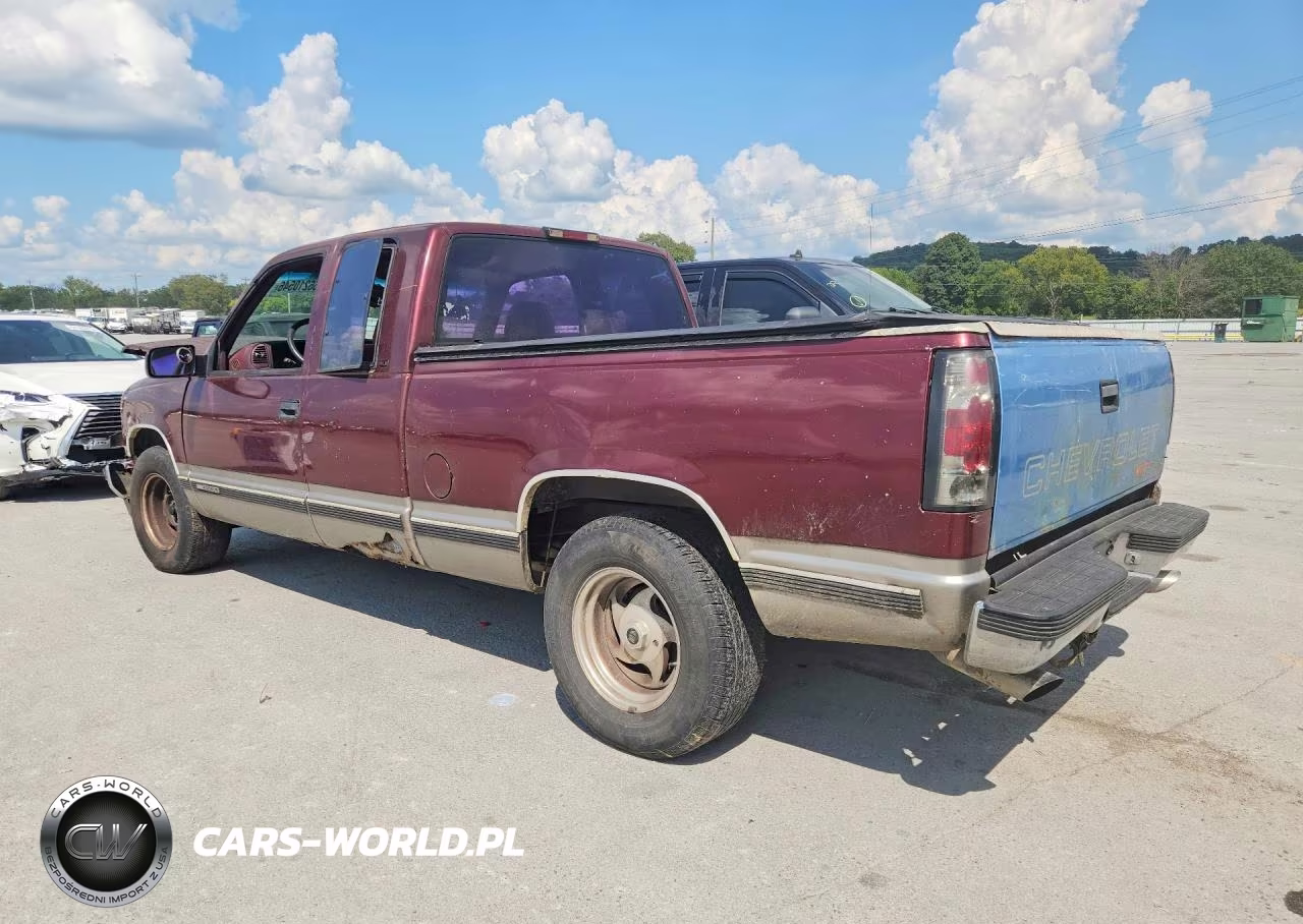 1998 GMC Sierra C1500 VIN:2GTEC19M9W1513558 - 2