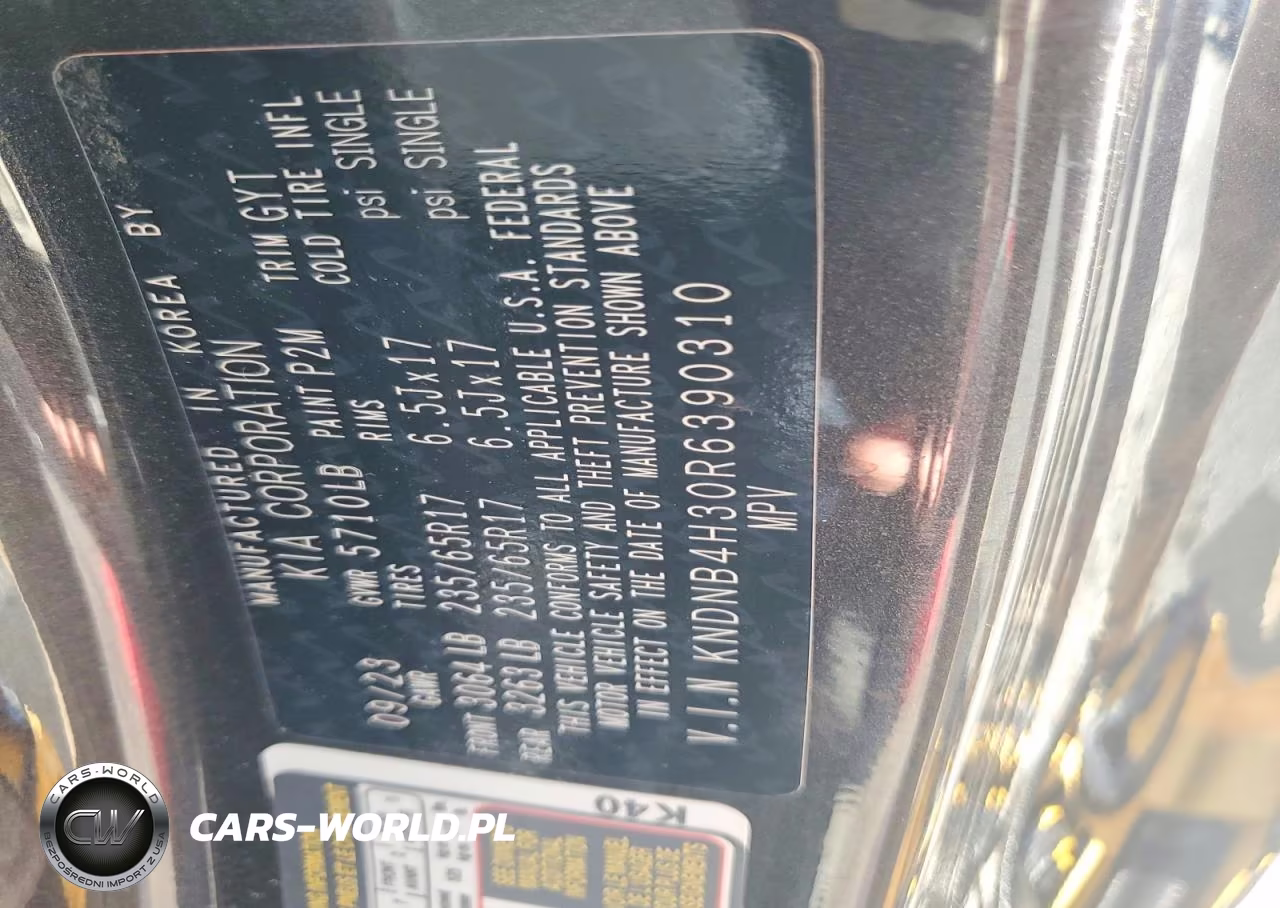 2024 Kia Carnival Lx VIN:KNDNB4H30R6390310 - 13