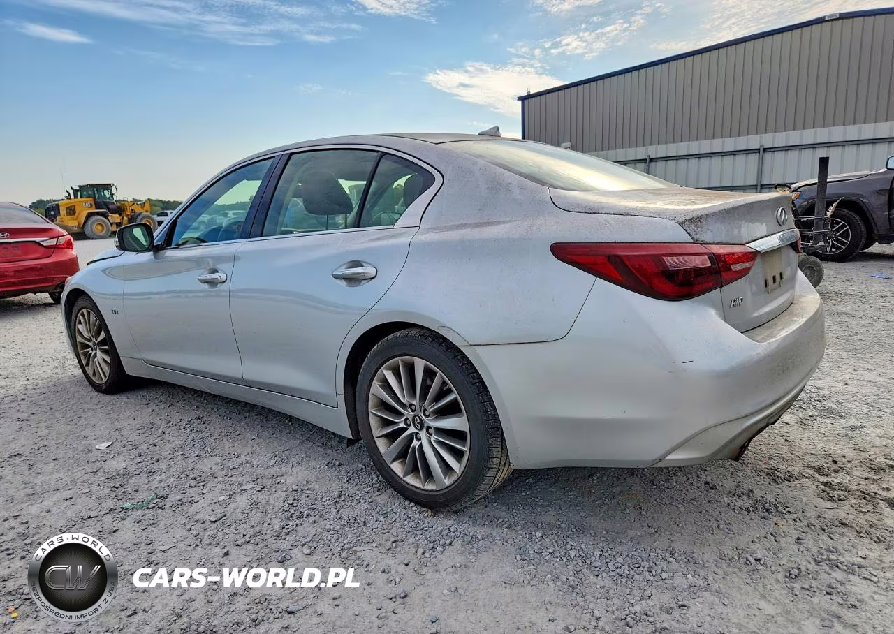 2018 Infiniti Q50 3.0T Luxe VIN:JN1EV7AR1JM436981 - 2