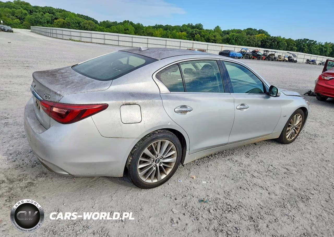 2018 Infiniti Q50 3.0T Luxe VIN:JN1EV7AR1JM436981 - 3