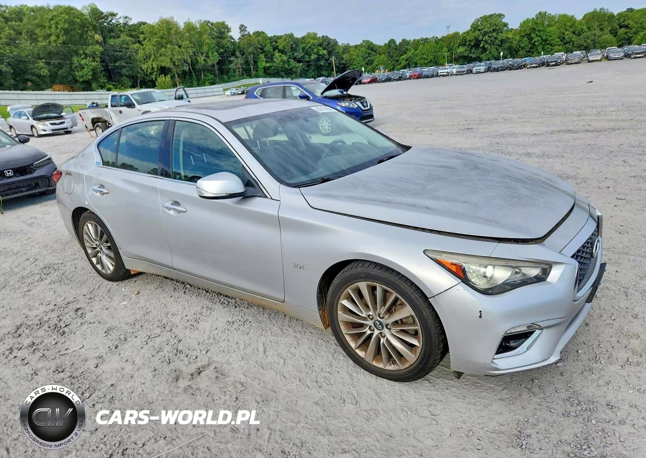2018 Infiniti Q50 3.0T Luxe VIN:JN1EV7AR1JM436981 - 4