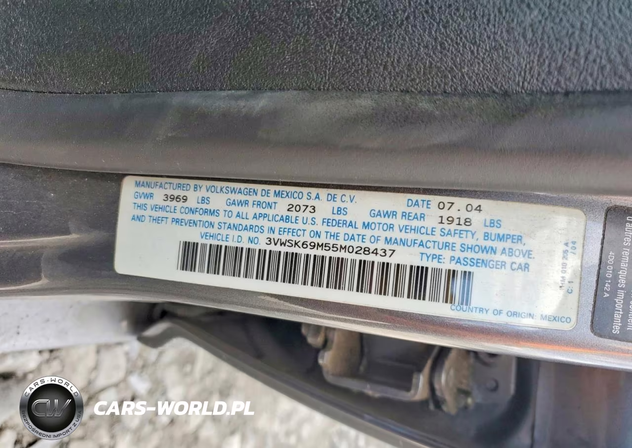 2005 Volkswagen Jetta Gls VIN:3VWSK69M55M028437 - 13