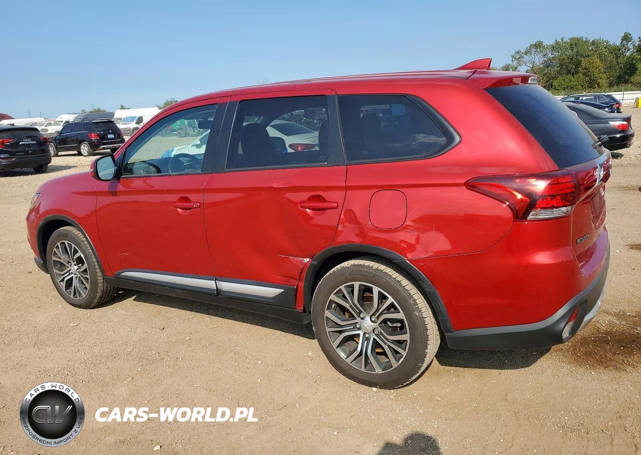 2017 Mitsubishi Outlander Se VIN:JA4AD3A31HZ008788 - 2