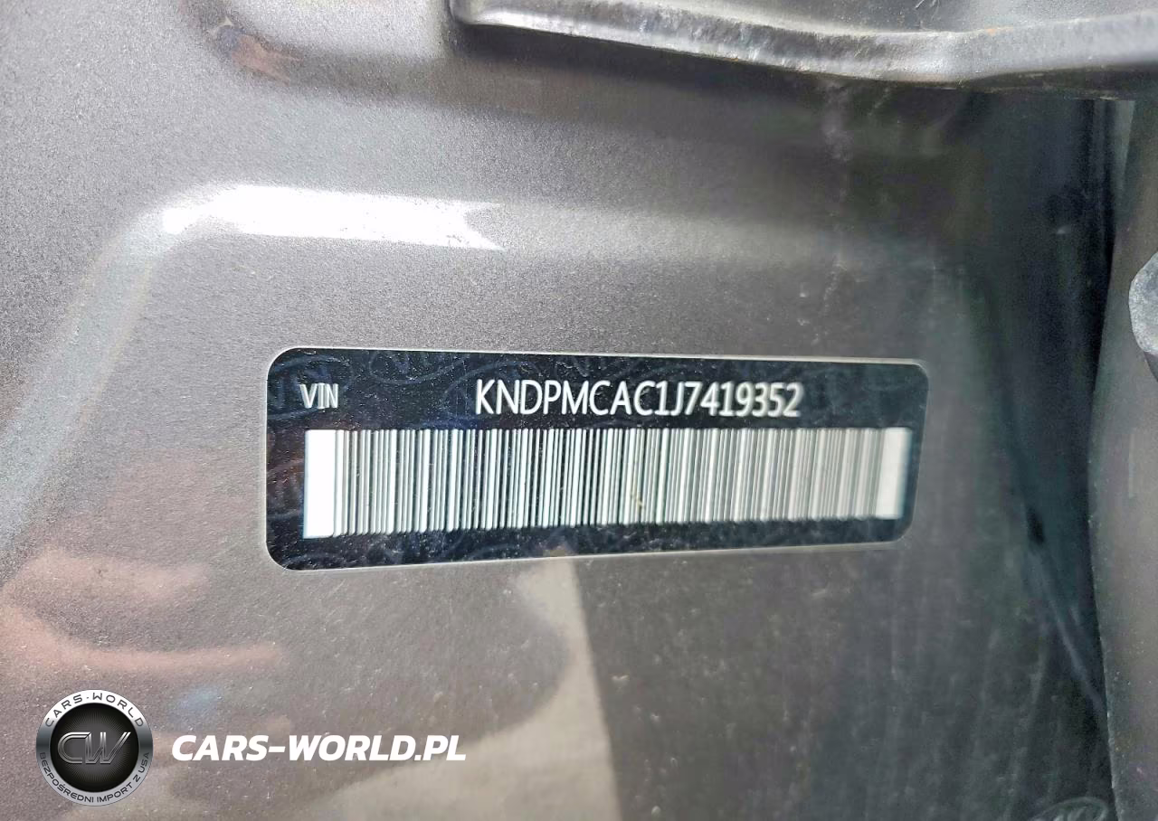 2018 Kia Sportage Lx VIN:KNDPMCAC1J7419352 - 13