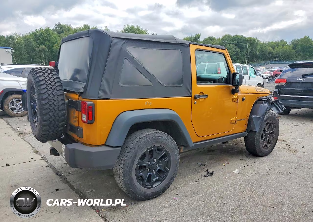 2014 Jeep Wrangler Sport VIN:1C4AJWAG5EL223818 - 3