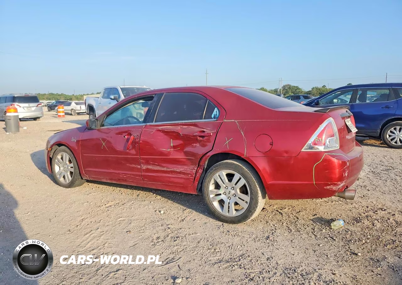 2007 Ford Fusion Sel VIN:3FAHP08177R107123 - 2