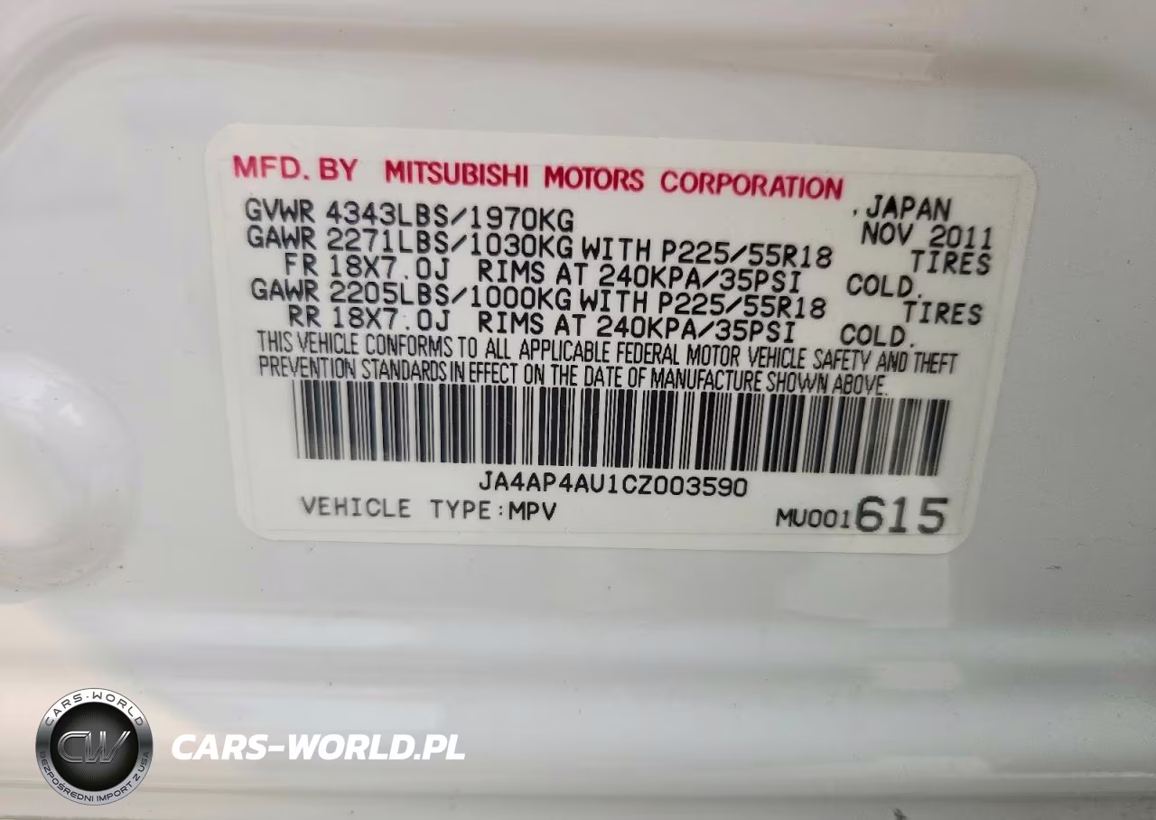 2012 Mitsubishi Outlander Sport Se VIN:JA4AP4AU1CZ003590 - 13