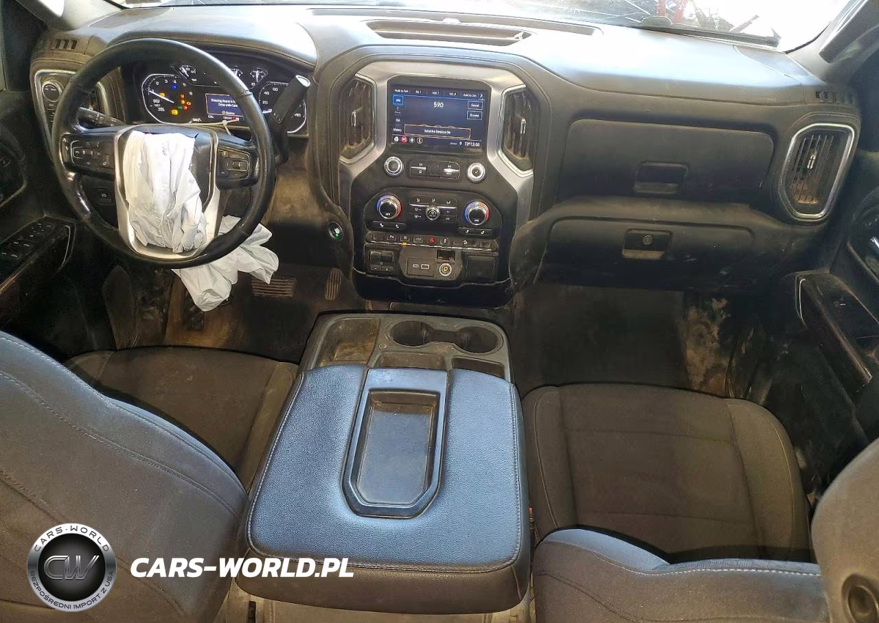2021 GMC Sierra K1500 Sle VIN:3GTU9BET4MG106412 - 8