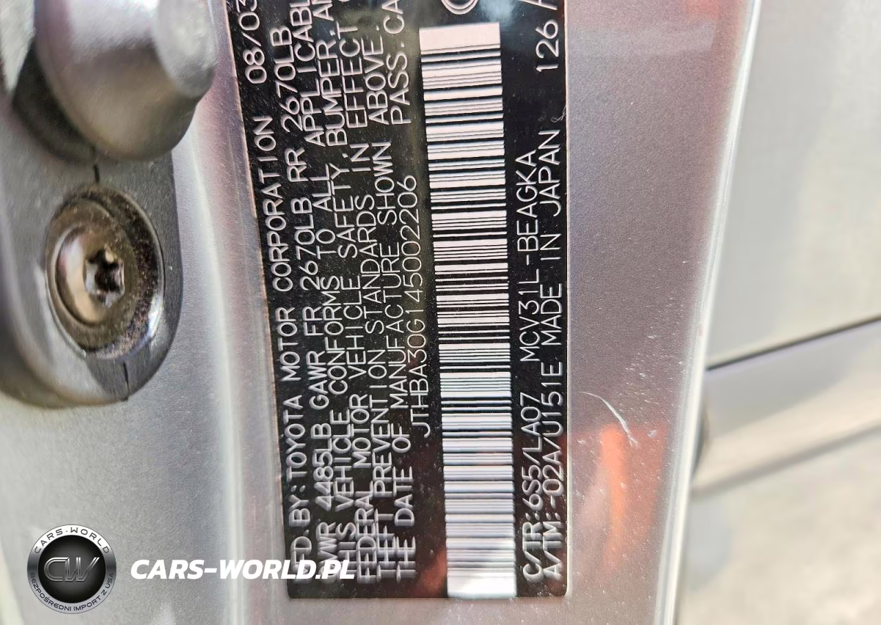 2004 Lexus Es 330 VIN:JTHBA30G145002206 - 12