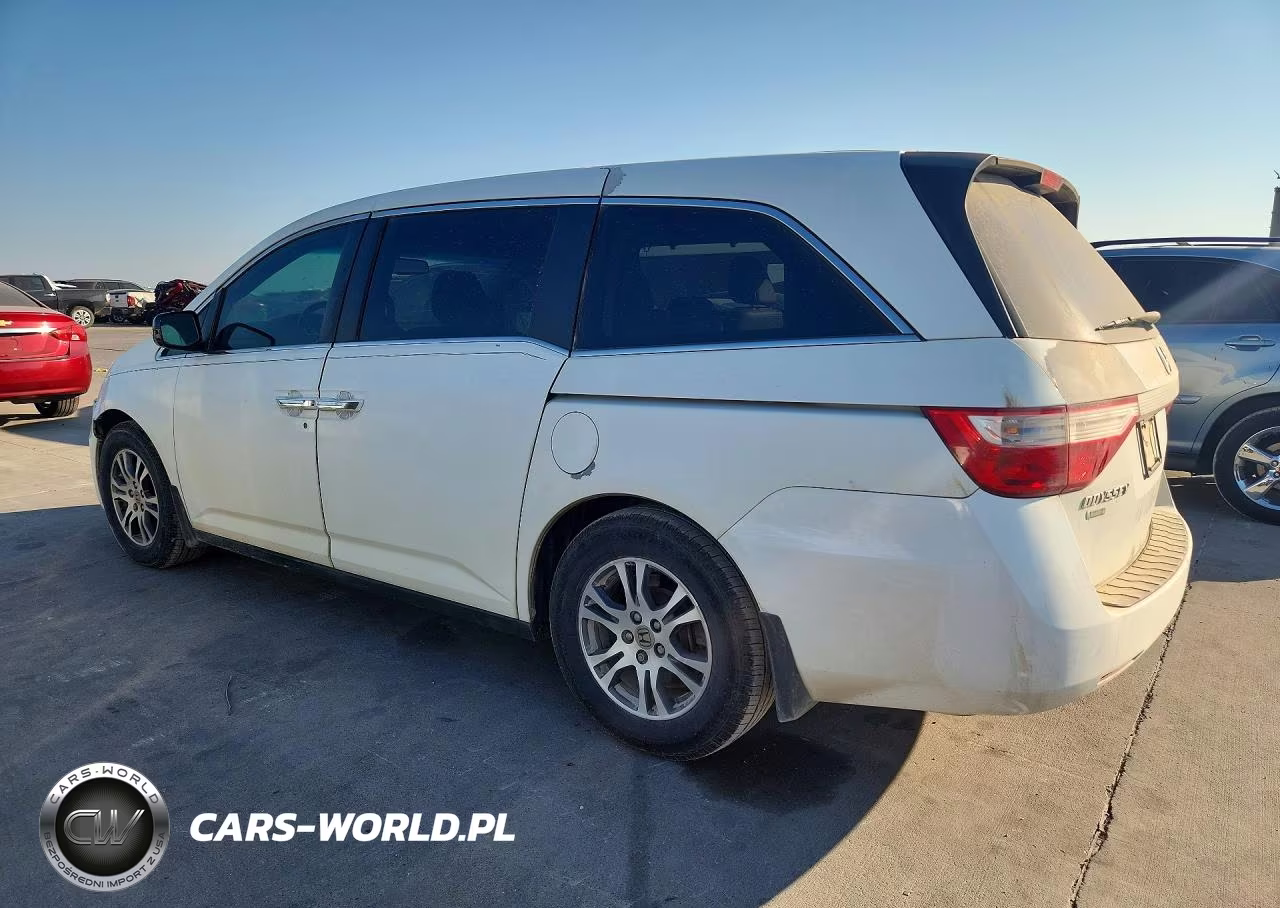 2013 Honda Odyssey Exl VIN:5FNRL5H62DB024070 - 2