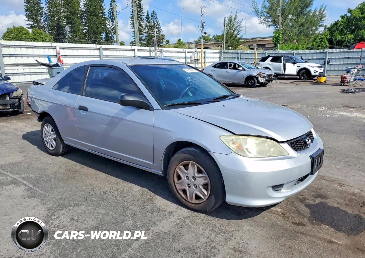 2004 Honda Civic Dx Vp VIN:1HGEM211X4L005631 - 4