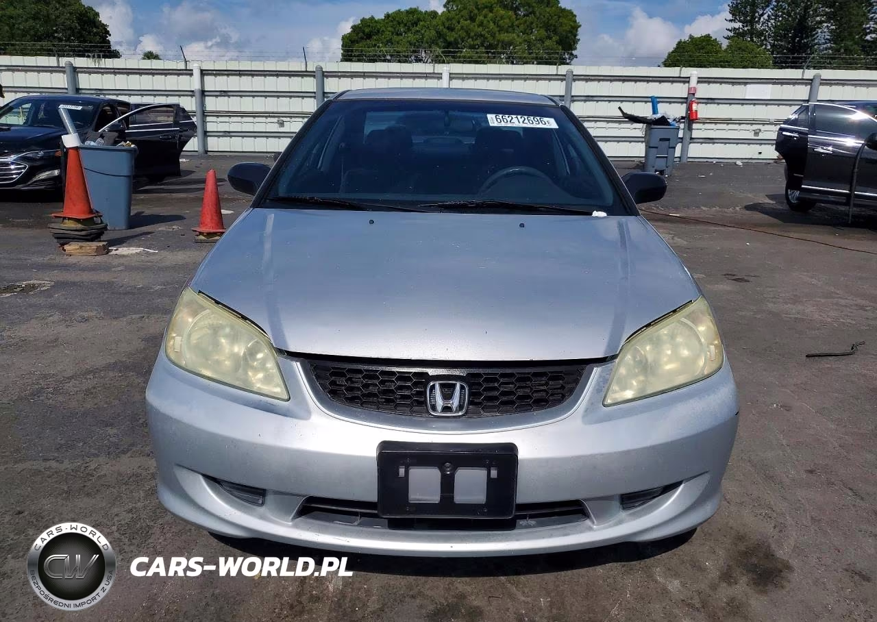 2004 Honda Civic Dx Vp VIN:1HGEM211X4L005631 - 5