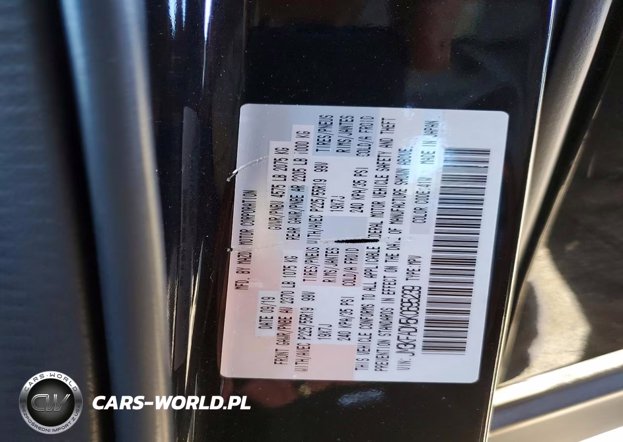 2019 Mazda Cx-5 Grand Touring VIN:JM3KFADM5K0695239 - 14