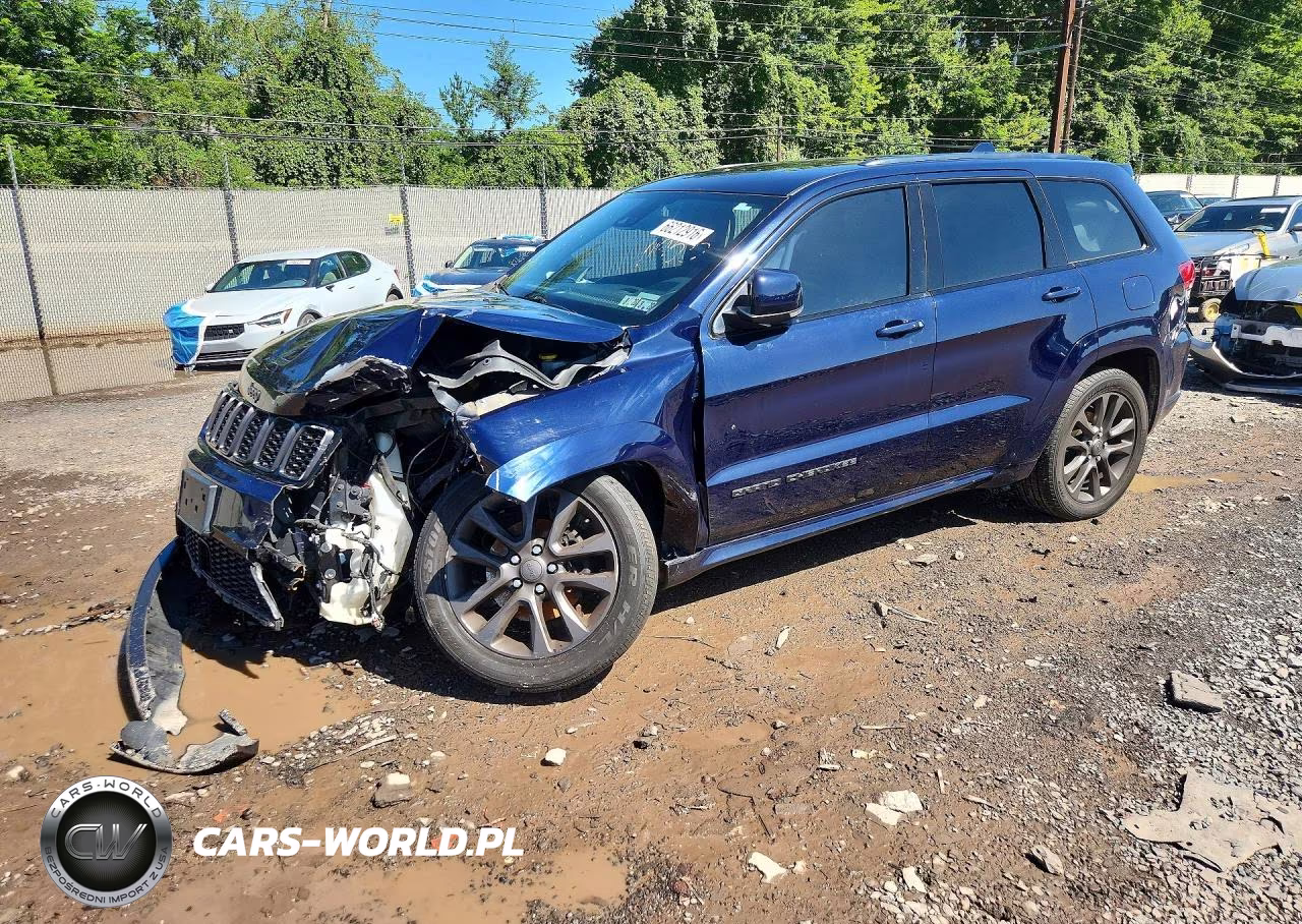 2018 Jeep Grand Cherokee Overland VIN:1C4RJFCG0JC287100 - 1