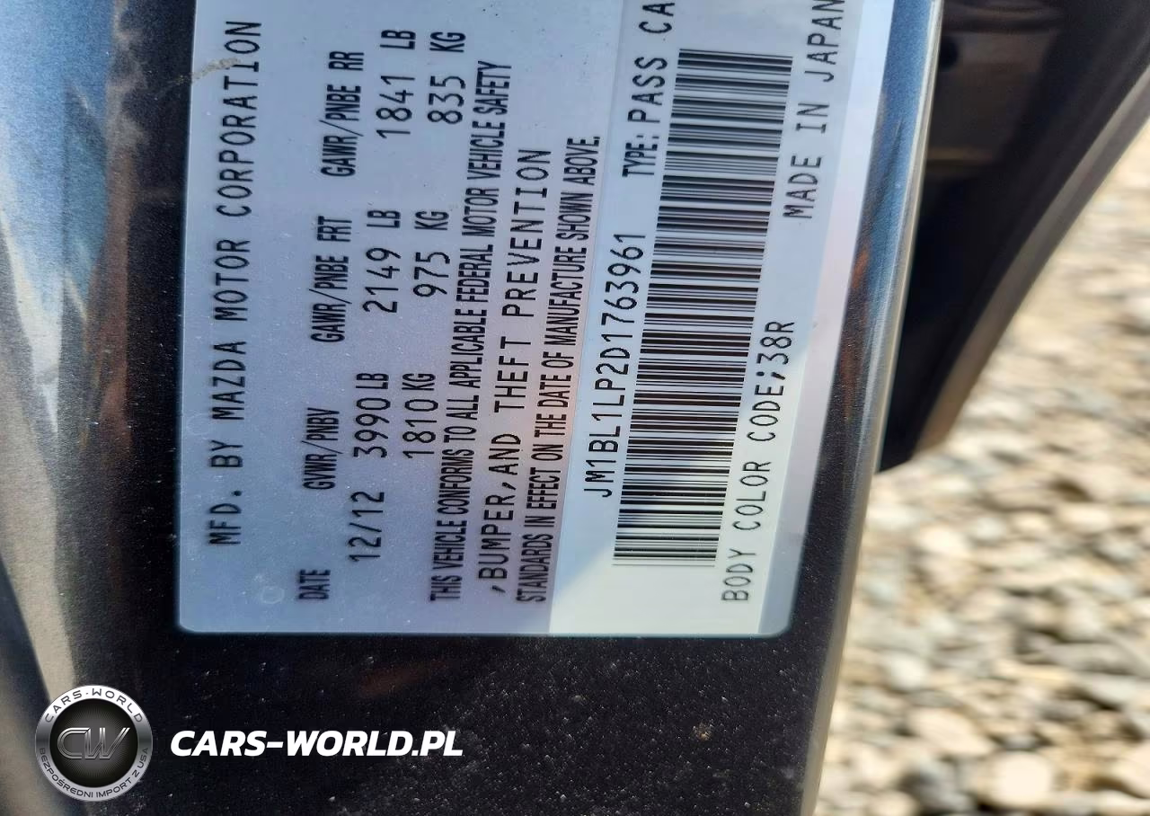 2013 Mazda 3 I VIN:JM1BL1LP2D1763961 - 12