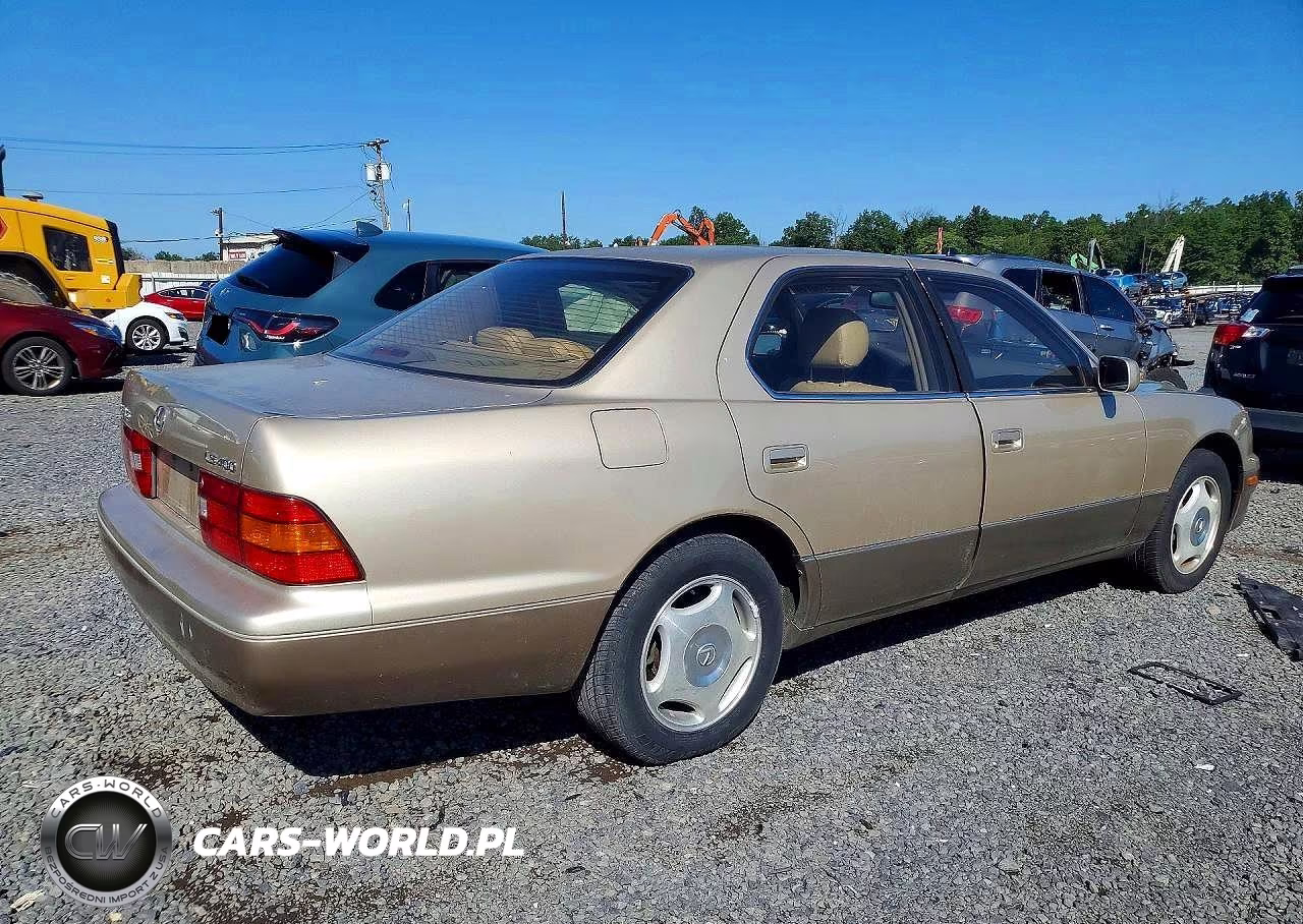 1999 Lexus Ls 400 VIN:JT8BH28F8X0145303 - 4