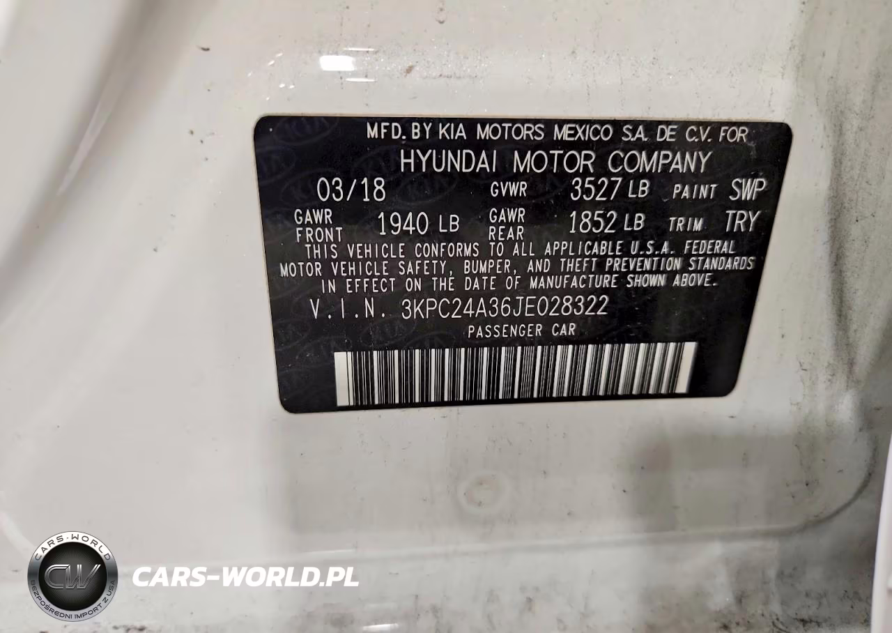 2018 Hyundai Accent Se VIN:3KPC24A36JE028322 - 12