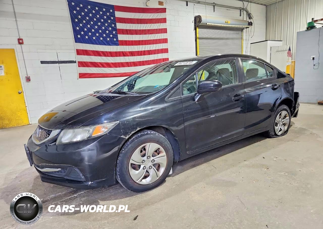 2015 Honda Civic Lx VIN:19XFB2E53FE018626 - 1