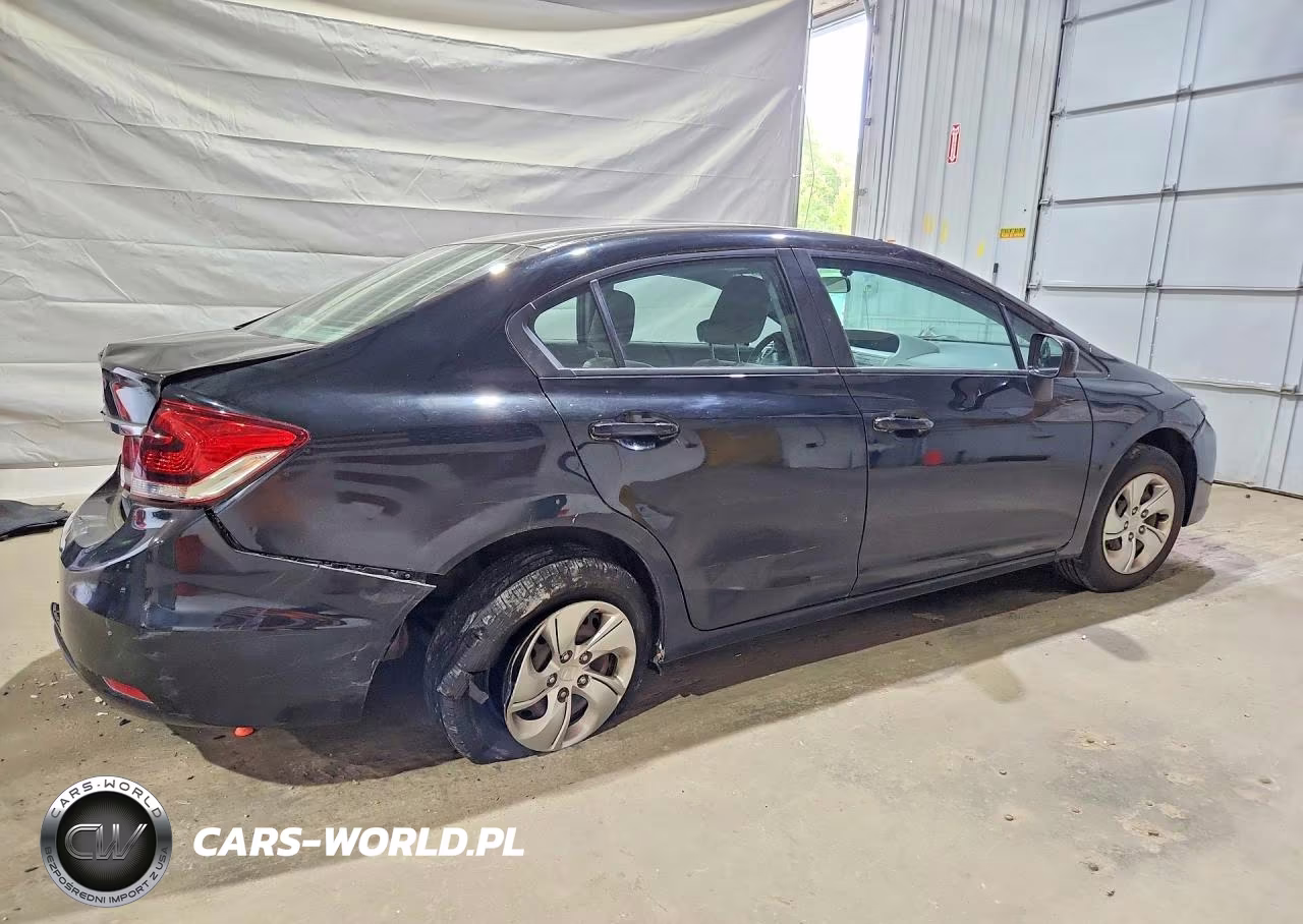 2015 Honda Civic Lx VIN:19XFB2E53FE018626 - 3