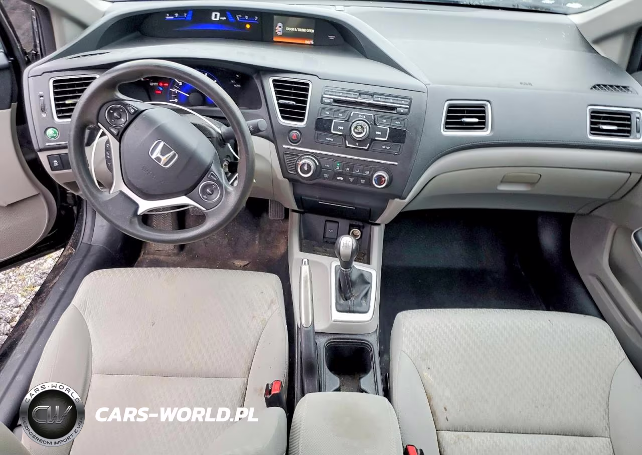 2015 Honda Civic Lx VIN:19XFB2E53FE018626 - 8