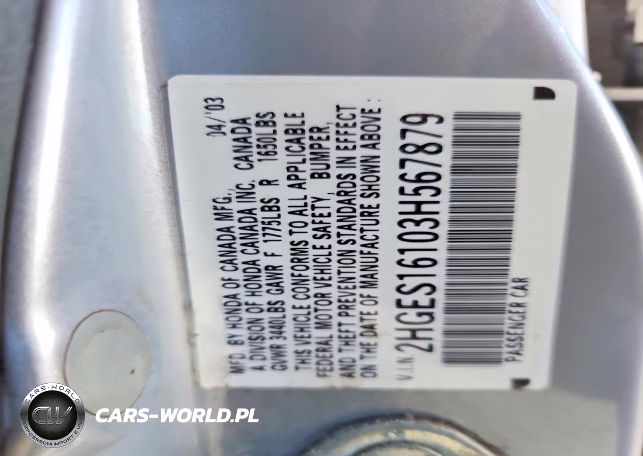 2003 Honda Civic Dx VIN:2HGES16103H567879 - 12