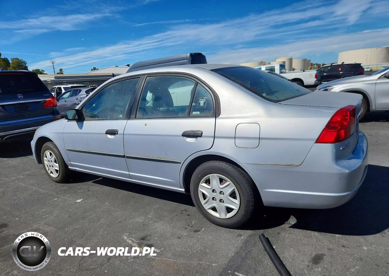2003 Honda Civic Dx VIN:2HGES16103H567879 - 2