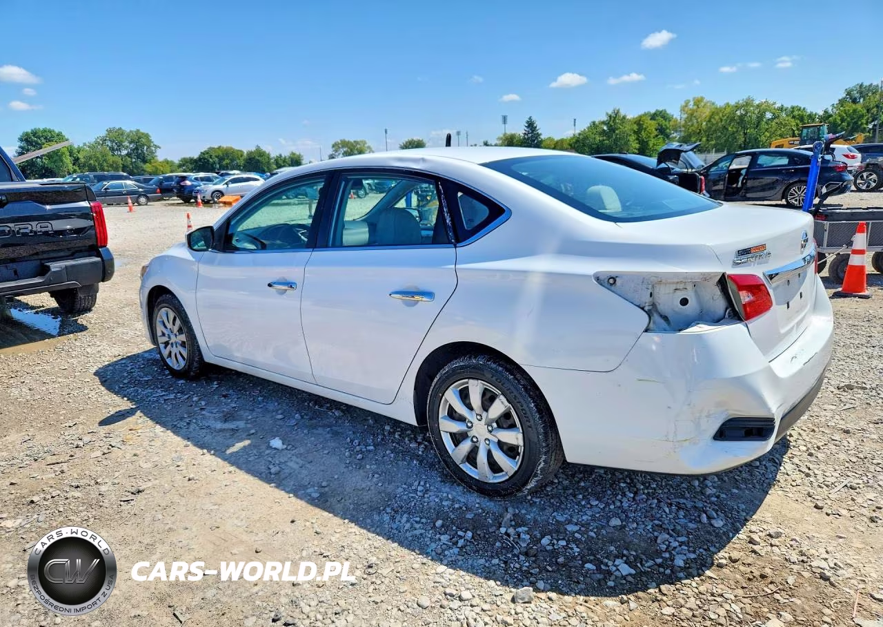 2017 Nissan Sentra S VIN:3N1AB7AP5HY296754 - 2
