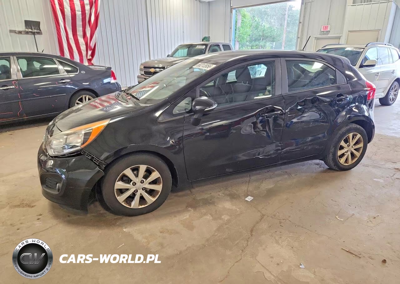 2014 Kia Rio Ex VIN:KNADN5A30E6338122 - 1