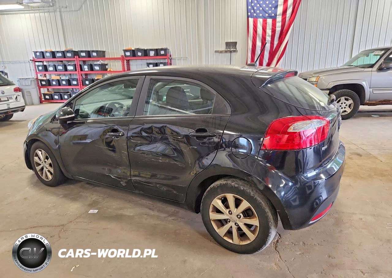 2014 Kia Rio Ex VIN:KNADN5A30E6338122 - 2