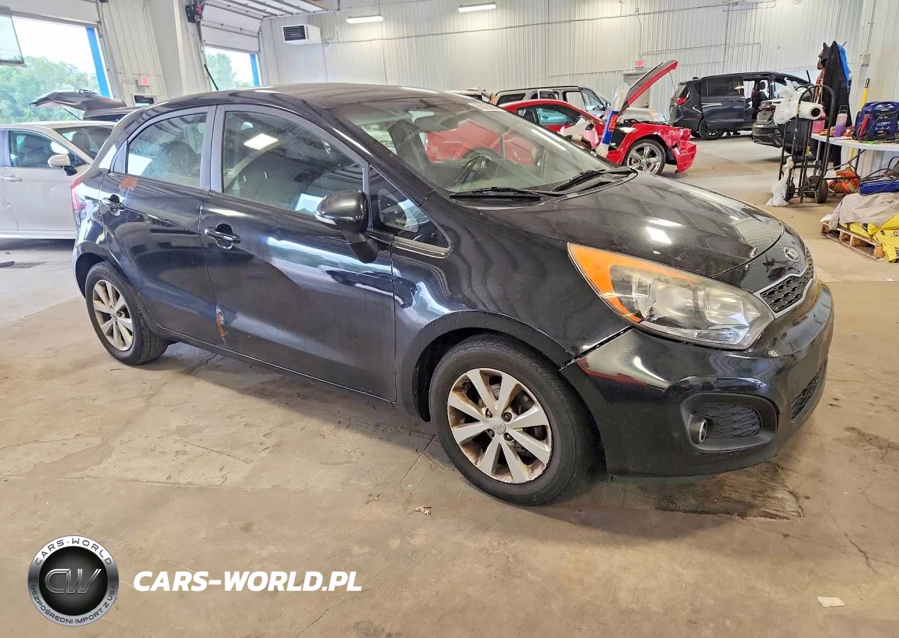 2014 Kia Rio Ex VIN:KNADN5A30E6338122 - 4
