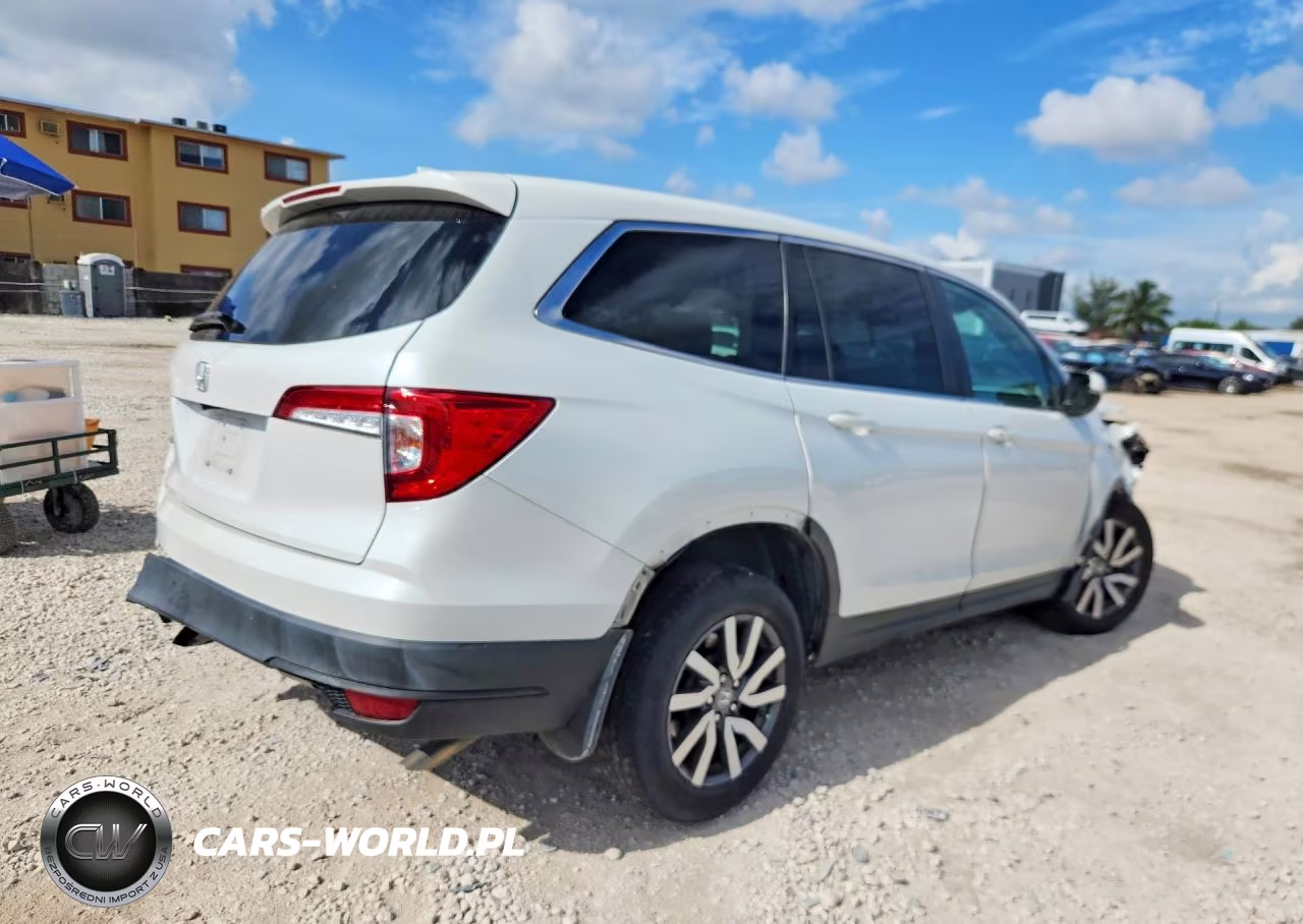 2021 Honda Pilot Ex VIN:5FNYF5H33MB036737 - 3