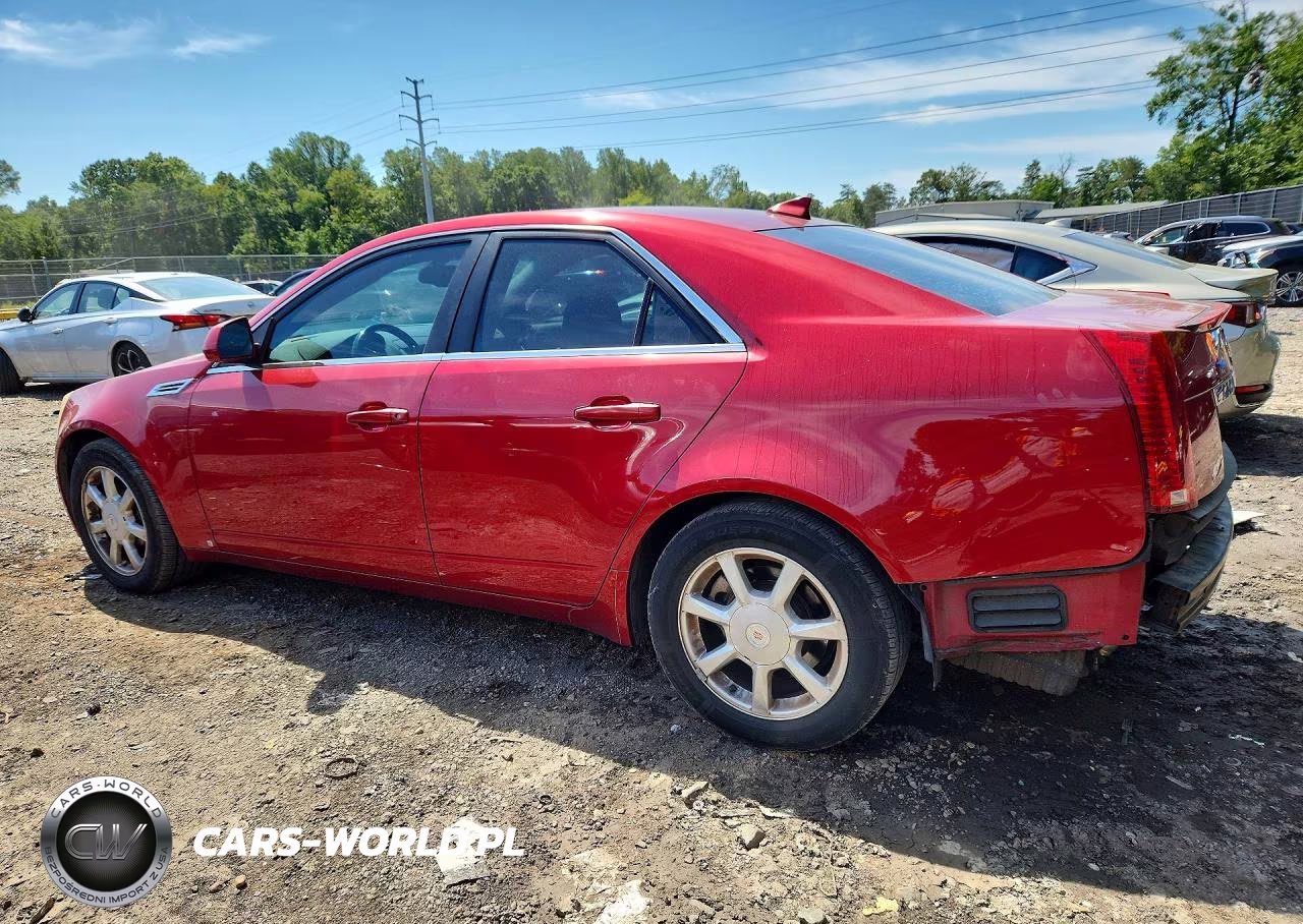 2009 Cadillac Cts VIN:1G6DF577690107344 - 2