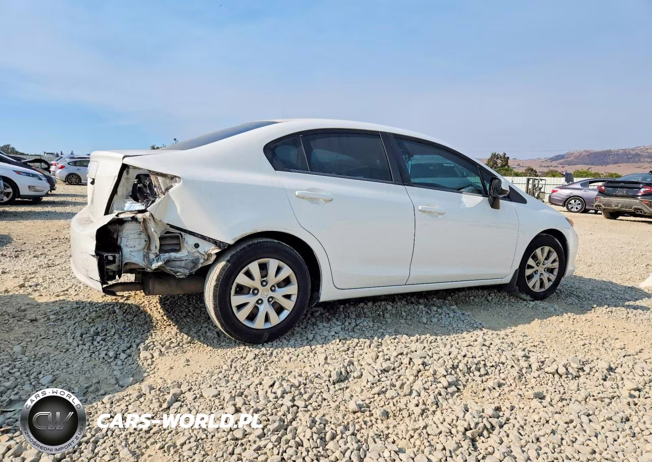 2012 Honda Civic Lx VIN:2HGFB2F57CH565947 - 3