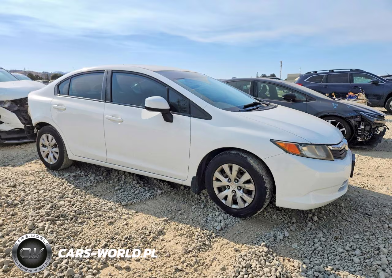 2012 Honda Civic Lx VIN:2HGFB2F57CH565947 - 4