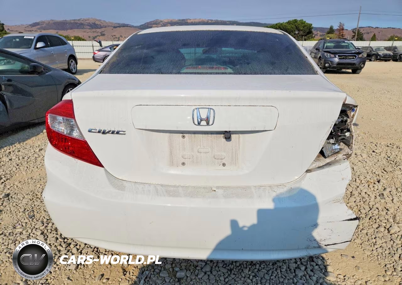 2012 Honda Civic Lx VIN:2HGFB2F57CH565947 - 6