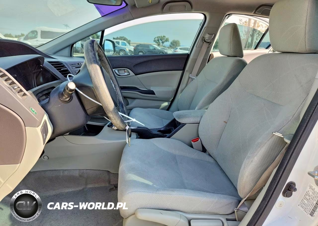 2012 Honda Civic Lx VIN:2HGFB2F57CH565947 - 7