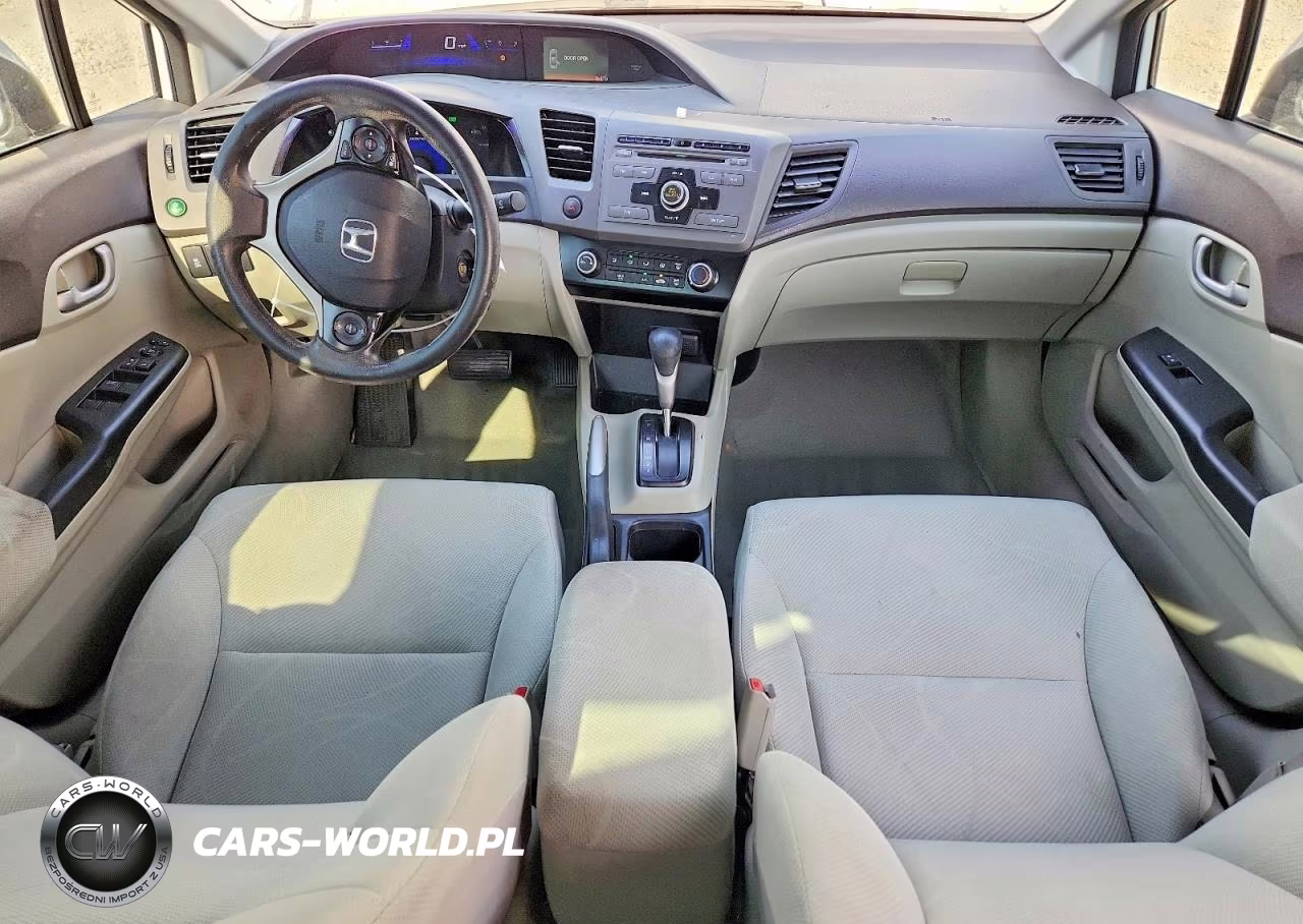 2012 Honda Civic Lx VIN:2HGFB2F57CH565947 - 8