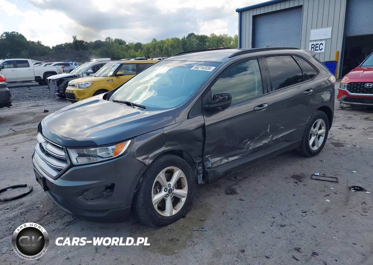 2015 Ford Edge Se VIN:2FMTK4G8XFBC15673 - 1