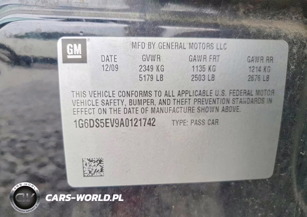 2010 Cadillac Cts Premium Collection VIN:1G6DS5EV9A0121742 - 13