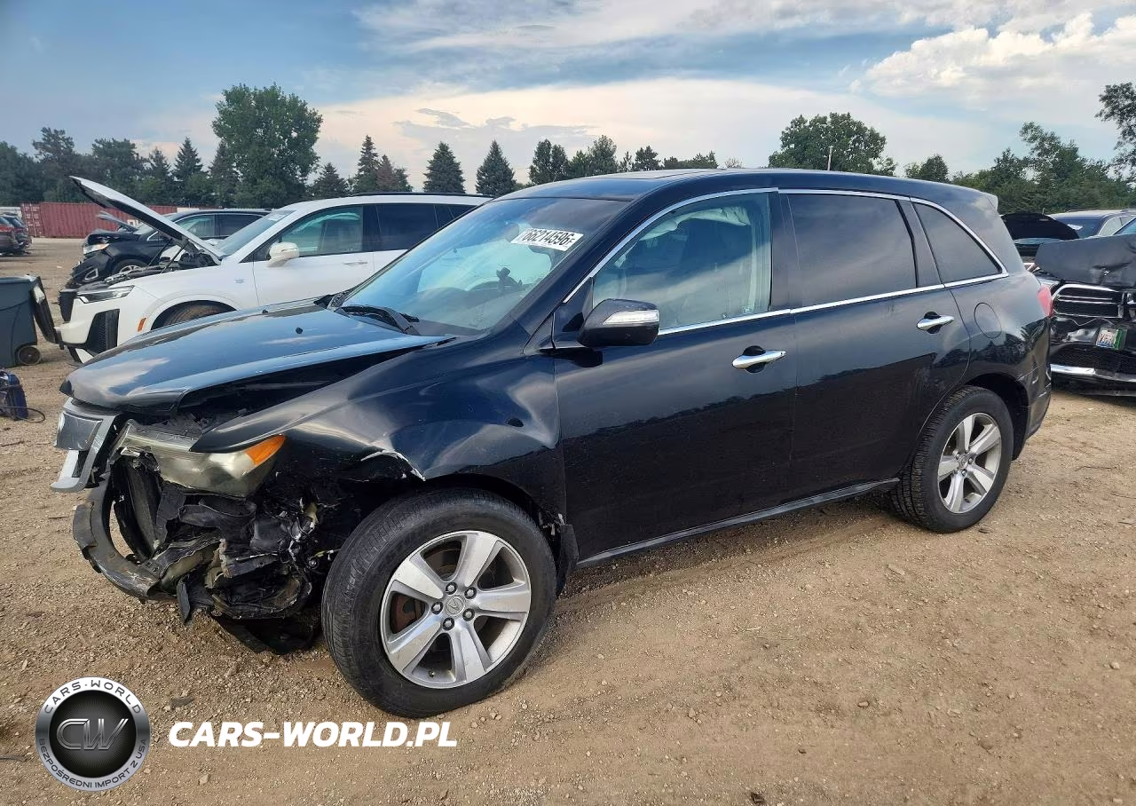 2012 Acura Mdx Technology VIN:2HNYD2H33CH528840 - 1