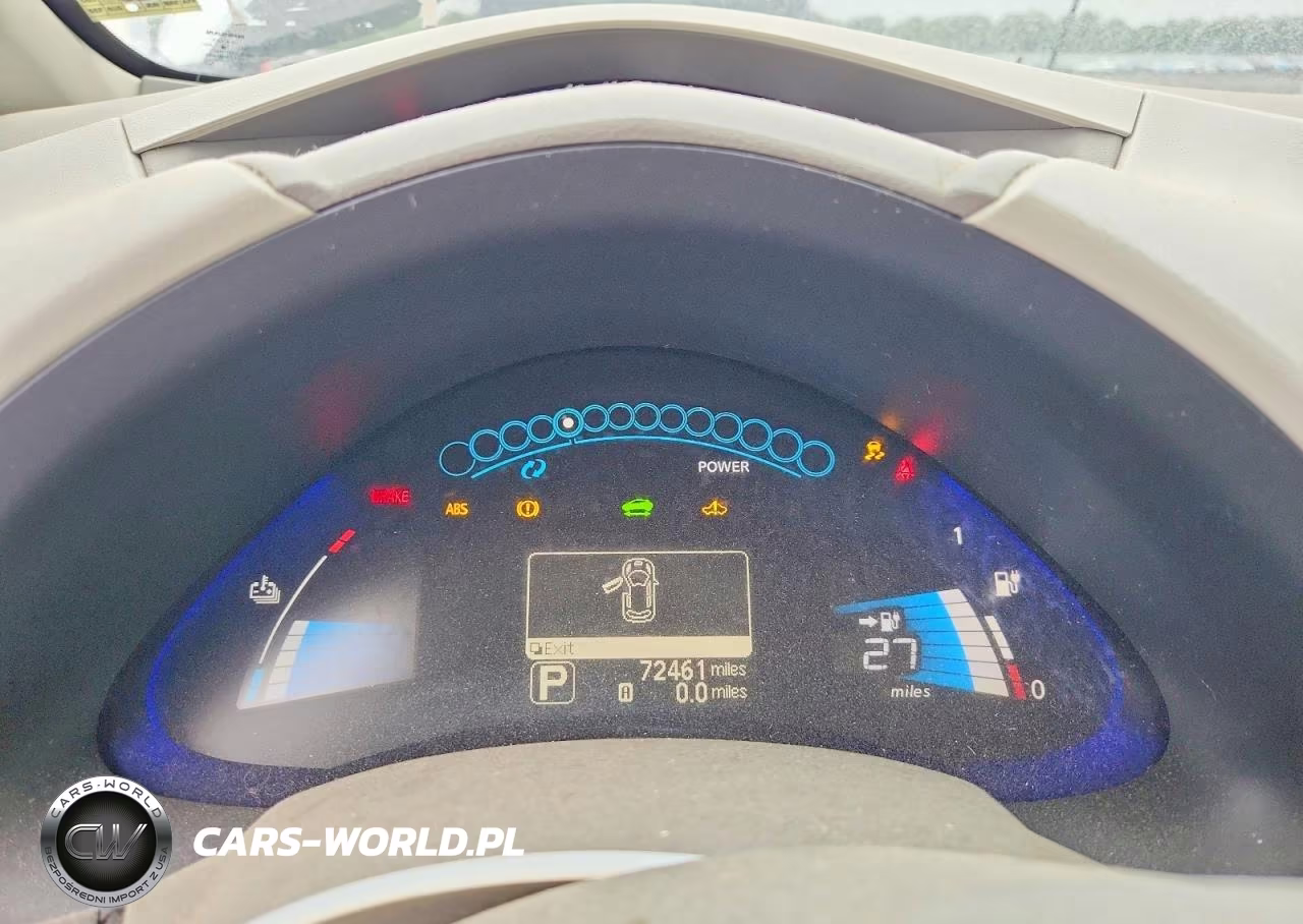 2012 Nissan Leaf Sv VIN:JN1AZ0CP8CT016858 - 9